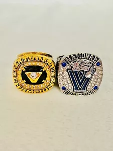 2 PCS VILLANOVA WILDCATS National Championship Ring, US SHIP 1985/2016 - Picture 1 of 3