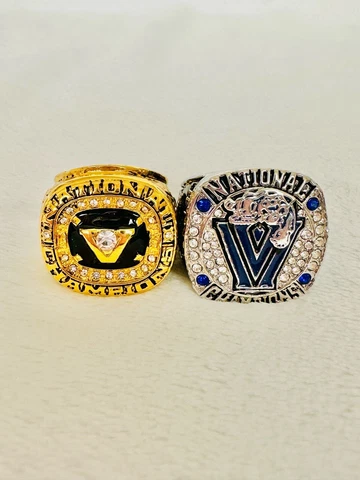 2 PCS VILLANOVA WILDCATS National Championship  Ring, US SHIP 1985/2016 Cover