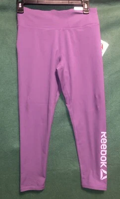 Legging Reebok Active Core ajustado elástico niñas talla XL (14/16) púrpura Foto 1 de 4