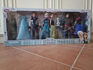 Disney Puppe Doll ELSA UND ANNA Frozen mit Hans und Kristoff - Bild 1 von 3
