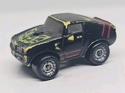 Pontiac Fire Bird 1987 Micro Machines 1973 transmisión automática rayas rojas negras Galoob  Foto 1 de 4