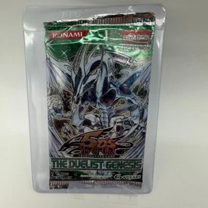 Yu-Gi-Oh! THE Duelist Genesis 1st edition Booster Pack Unsearched Rare CCG TCG - Picture 1 of 2