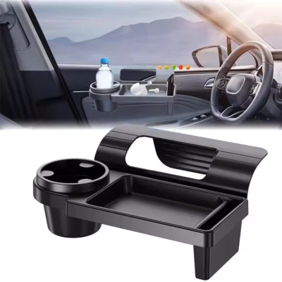Getränkehalter Auto KFZ Universal Becherhalter Kaffeehalter Cup Holder Schwarz - Bild 1 von 4
