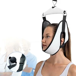 Portable Cervical Neck Traction Device, Neck Pain Ease Over Door Device Spine - Picture 1 of 10