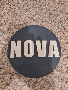 Personalised Wooden Modern Sign Bespoke Made - Picture 1 of 1