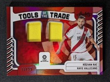 2022-23 Panini Chronicles Absolute La Liga RAZVAN RAT /99 Dual Patch Silver Rayo