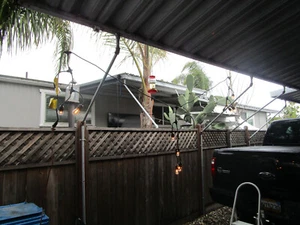 FEIT Electric 12 ft LED FENCE STRING LIGHTS SHATTER RESISTANT LED BLUBS INCLUDED - Picture 1 of 11