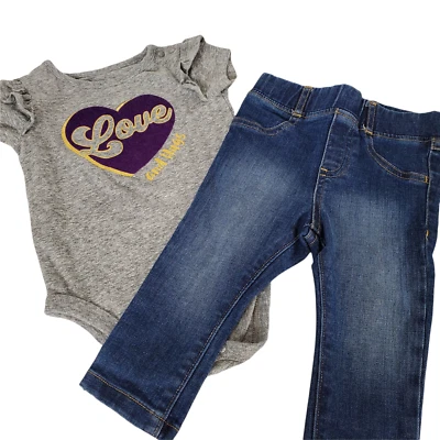 Garannimals Bebé Niñas Conjunto San Valentín 12 Meses Amor y Abrazos Foto 1 de 4