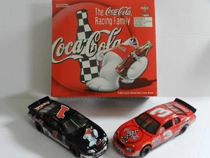 1998 Action Coca Cola Racing Family #3 Dale Earnhardt SR & #1 Dale Jr 1/32nd - Picture 1 of 12