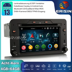 64GB Android 14 Autoradio GPS DAB+DVD Für Alfa Romeo Spider 159 Sportwagon Brera - Bild 1 von 22