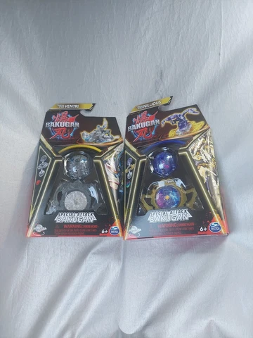 New Bakugan Special Attack 3.0 Elemental Nillious & Diamond Ventri Chase Rare Cover