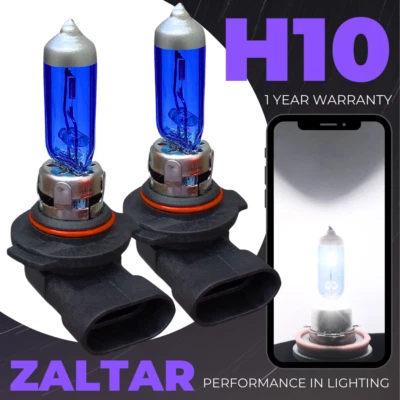 H10 Bulb 100w Xenon White Halogen Hid Upgrade 710 Front Fog Light Lamp Bulbs 12v - Image 1 of 4