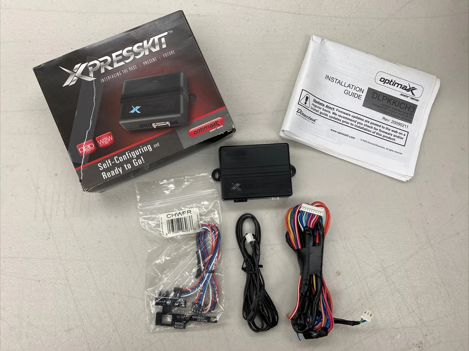 NEW DIRECTED ELECTRONICS XPRESSKIT DLPKKICH3 CHRYSLER INTERFACE BYPASS MODULE - Image 1 of 1
