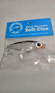 Paul Brown MirrOlure Soft Dine SD-10 Suspending Twitchbait Saltwater Inshore Lur - Picture 1 of 2