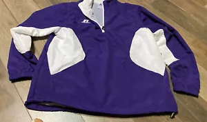 Russell Athletic Sportswear Pullover/ 1/4 Zip Size Med. Purple/ Jacket - Picture 1 of 5