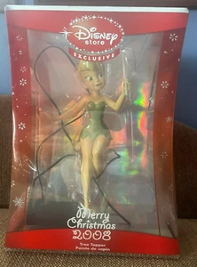disney store exclusive merry christmas 2008 tinkerbell tree topper - Picture 1 of 6