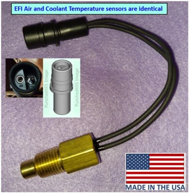 1976 - 1979 Cadillac Eldorado Seville EFI COOLANT TEMP SENSOR Replaces 1609968 - Image 1 of 4