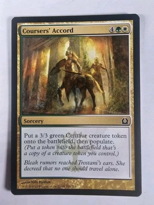 Coursers' Accord  - NM English MTG - Return to Ravnica -- We Combine Shipping - Image 1 of 2