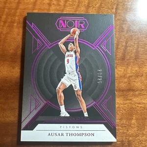 Ausar Thompson 2024-25 Panini Noir Association Edition Purple Parallel #20/25 - Bild 1 von 2