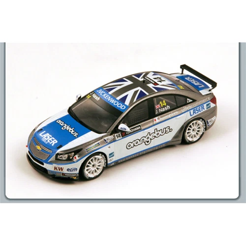 CHEVROLET CRUZE 1.6T N.14 WTCC 2013 JAMES NASH 1:43 Spark Model Auto Competizion - Immagine 1 di 1