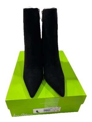 Sam Edelman Women's Ella Pointed Toe Dress Bootie, Black Suede, Size 6 M Women’s - Image 1 of 4