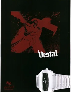 2002 PRINT AD - VESTAL WATCH AD - VESTAL STANDARD WATCH AD - AD ONLY - Picture 1 of 1