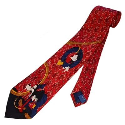 Corbata en punta roja de Mickey Mouse roja para hombre Disney Mickey Unlimited Foto 1 de 4