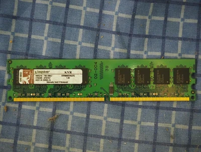 Computer Memory RAM DDR2 Kingston 2 GB  240-pin KVR800D2N5/2G - Image 1 of 3