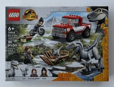 LEGO Jurassic World Blue & Beta Velociraptor Capture 76946 New In Box - Image 1 of 4
