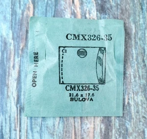 Vintage GS CMX326-35 Bulova Crystal. 21.6 x 17.6 - Bild 1 von 3