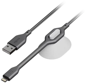 Nolii 1m Graphite USB-A to Lightning Loop Cable (NEW BOXED) MFi-Certified - Picture 1 of 4