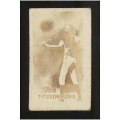 1948 Topps Magic Bob Fitzsimmons Boxing Champions #4 G/VG - Image 1 of 2