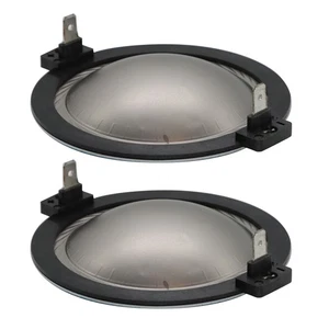 2PC Replace Diaphragm for RCF ND640, ND650, HDL10A Driver All Titanium 8Ω 63.7mm - Picture 1 of 6