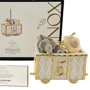 Lenox China Fun Loving 5 Five Happy Birthday Schnellzugwagen - Bild 1 von 11