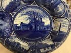 Vintage R&amp;M Stafordshire Blue &amp; White Valley Forge Plate.
