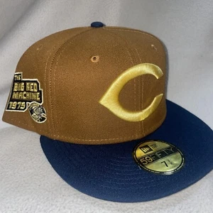 New Era Cincinnati Reds 1975 The Big Red Machine Embroidery 59FIFTY Hat 7 3/8 - Picture 1 of 6