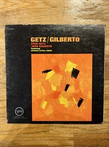 Stan Getz Joao Gilberto Getz / Gilberto UK 1964 1st Verve Vintage Latin Jazz LP - Picture 1 of 4