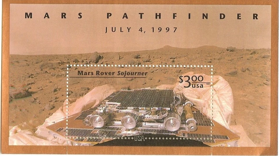 US Scott # 3178 Mars Pathfinder Souvenir Sheet MNH - Image 1 of 1