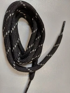 Schnürsenkel Laces Wanderschuhe Arbeitsschuhe 100cm x 4mm Dehnbar Elastisch - Bild 1 von 6
