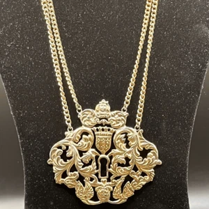 Rare Massive Sterling Runway Nettie Rosenstein Pendant/necklace. - Picture 1 of 5