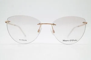 Brille Marc O Polo 500038 TITAN Goldbronze Randlos Brillengestell eyeglasses Neu - Picture 1 of 6