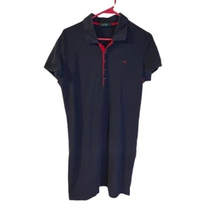 Lauren Ralph Lauren Women's Polo Shirt Dress Size XL Navy Blue Logo on Sides LRL - Picture 1 of 9