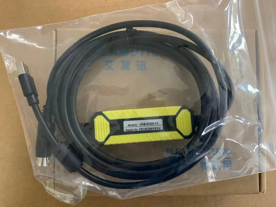 1PCS USB-SC09-FX Mitsubishi FX Series PLC Programming Cable 1PC Shpping