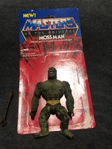 MOSS MAN 1984 100% KOMPLETT MOTU MASTERS FIGUR MIT FULL CARDBACK - Bild 1 von 2