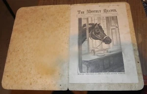 The Monthly Reader 1877 Boston Vintage ORIGINAL #2 Band 1 - Bild 1 von 4