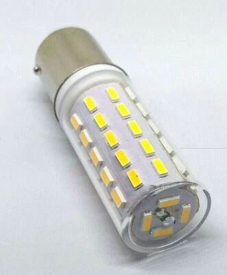 2X  LED SMD Sewing Machine Bulbs (Globes)   BA15D  3W 4000K Natural White - Image 1 of 3