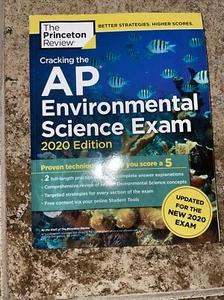 Cracking The AP Environmental Science Exam 2020 Edition, Princeton Review - Picture 1 of 1