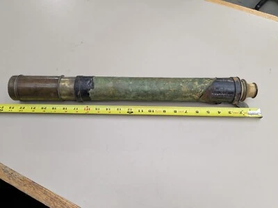 Genuine Vintage Brass Scope - Buena Vista Colorado US Navy WWI 1919 - 👀 !Read - Image 1 of 4