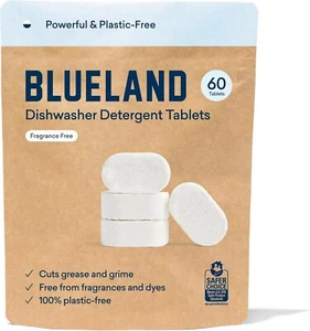 BLUELAND Dishwasher Detergent Tablet Refill 60 Count- 60 Count (Pack of 1) - Picture 1 of 6