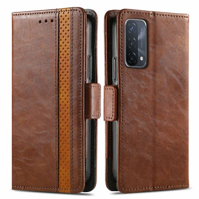 Splice Leather Wallet Phone Case For Blackview Oukitel Sharp Doogee T Mobile - Image 1 of 4